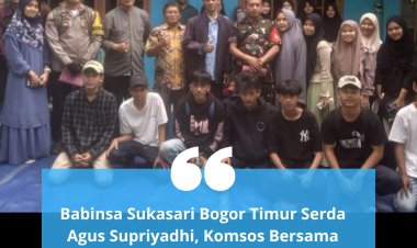 Babinsa Sukasari Bogor Timur Serda Agus Supriyadhi, Komsos Bersama Ketua RW dan Pengurus PKBM