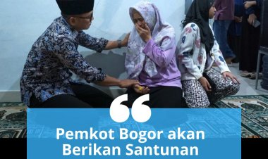 Pemkot Bogor akan Berikan Santunan Korban Tertimpa Pohon