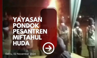 Yayasan Miftahul Huda  Melaksanakan Acara Api Unggun di Buperta Pramuka Cikujang  Pandeglang Banten