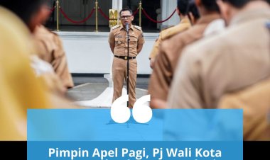 Pimpin Apel Pagi, Pj Wali Kota Bogor Tekankan Dua Hal Ini