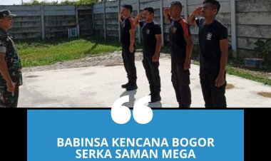 Babinsa Kencana Bogor Serka Saman Mega Jaya,Bintahwil Pembinaan Security Perum BCC.