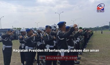 Kegiatan Presiden RI berlangsung sukses dan aman