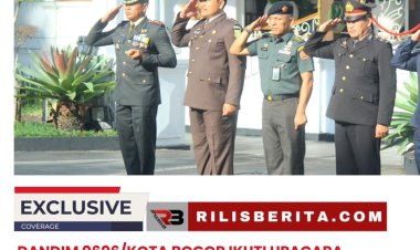 Dandim 0606/Kota Bogor Ikuti Upacara Peringati Hari Kesehatan Nasional 2024