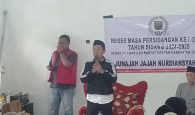 Anggota DPRD Kabupaten Sukabumi, H. Junanjah Jajah Nurdiansyah, S.Pd. Melaksanakan Reses Masa Sidang 2024 di Desa Cibodas