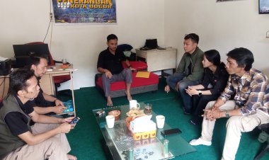 Silaturahmi dan Komunikasi Penerangan Kodim 0606/Kota Bogor Bersama Mitra Media