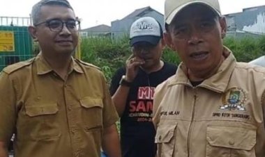 DPRD Kota Tangerang Tinjau Langsung Pembangunan Aspirasi Warga di Perumahan Garden City RW 22