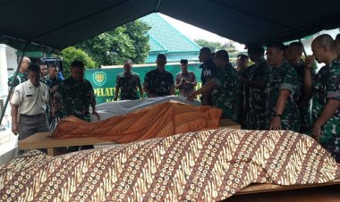 Tiga Jenazah Dimandikan dalam Latihan Pemulasaran di Makorem 061/SK