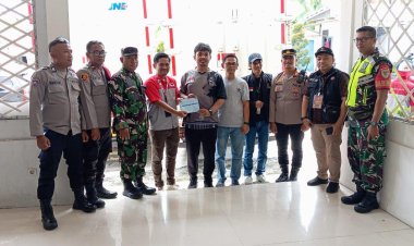 Pasi Ops Bersama Anggota Koramil 06-02/Bogor Selatan Laksanakan Pendampingan dan Pengawalan Logistik Pilkada 2024