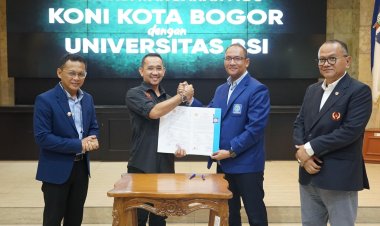 Resmi Dilantik, Ini Pesan Pj Wali Kota Bogor untuk Pengurus KONI