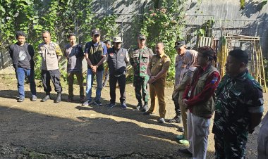 Babinsa Koramil 06-04/Bogor Barat Laksanakan Pengamanan Logistik Surat Suara Pilkada 2024