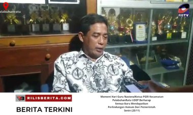 Ketua PGRI Palabuhanratu Pimpin Peringatan Hari Guru Nasional dengan Semangat Dedikasi dan Harapan Perlindungan Hukum