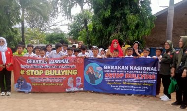 Kegiatan Sosialisasi Perlindungan Anak dan Stop Bullying di SDN 3 Way Lima dan SMPN 5 Pesawaran