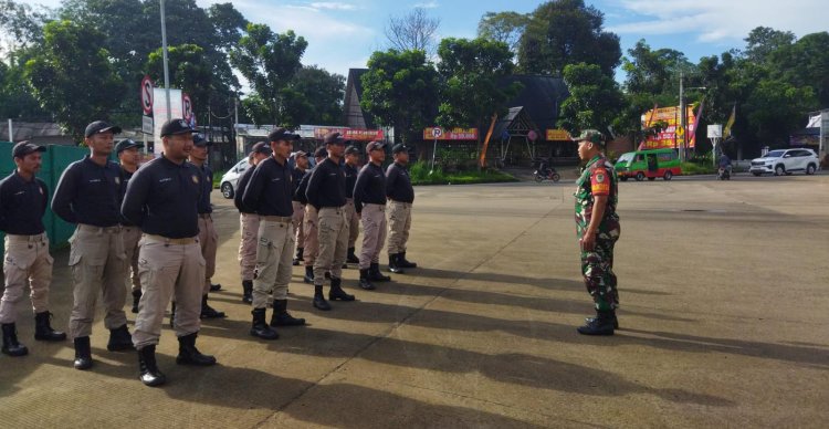 Mantapkan Bintahwil, Babinsa Koramil 06-03/Bogor Timur Berikan Materi PBB