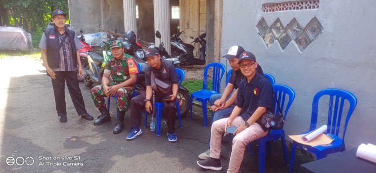 Babinsa Koramil 06-04/Bogor Barat Pantau Kegiatan Kampanye Paslon Nomor Urut 2 Calon Walikota dan Wakil Walikota Bogor