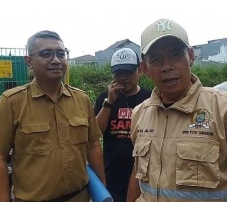 DPRD Kota Tangerang Tinjau Langsung Pembangunan Aspirasi Warga di Perumahan Garden City RW 22