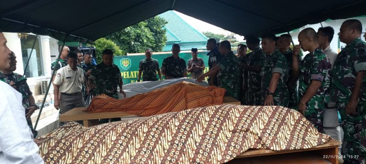 Tiga Jenazah Dimandikan dalam Latihan Pemulasaran di Makorem 061/SK