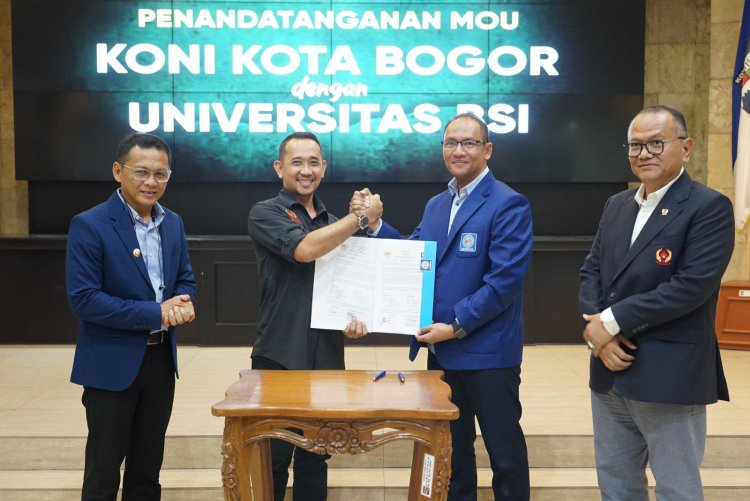 Resmi Dilantik, Ini Pesan Pj Wali Kota Bogor untuk Pengurus KONI