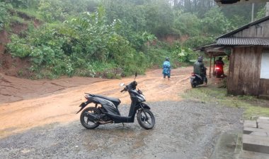 Babinsa Koramil 0622-02/Palabuhanratu Lakukan Pemantauan dan Tindak Lanjut Bencana Akibat Cuaca Ekstrem