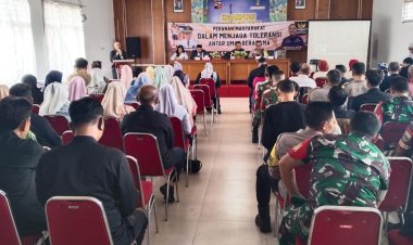 Babinsa Koramil 06-02/Bogor Selatan Hadiri Rapat Kesbangpol Kota Bogor Bersama Jajaran Muspika
