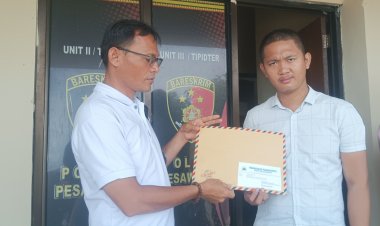 Kades Arogan, Wartawan Media Online Resmi Laporkan Ke Polres