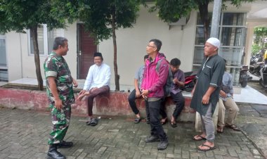 Babinsa Koramil 06-03/Bogor Timur Laksanakan Komsos Bersama Warga Binaan