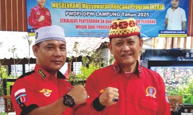 PWDPI Lampung Gelar MUSRENRAM Kerja Sepakat Dorong Perekonomian dan Tingkatkan SDM Anggota