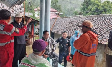 Bencana Alam Landa Kabupaten Sukabumi, Dua Rumah Rusak Berat di Desa Cibodas
