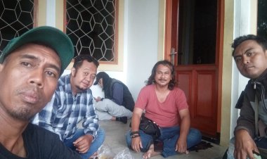 Wartawan Sorotipikor Gelar Diskusi Bersama di Kantor Bangbarung Raya