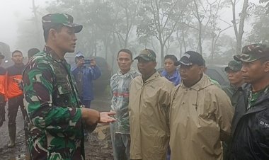 Danrem 061/SK Pantau Warga Korban Bencana di Sukabumi