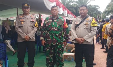 Danramil 2206/Parakan Salak Wakili Dandim 0622/Kab. Sukabumi Hadiri Verifikasi Akhir Program P2WKSS di Desa Cicareuh