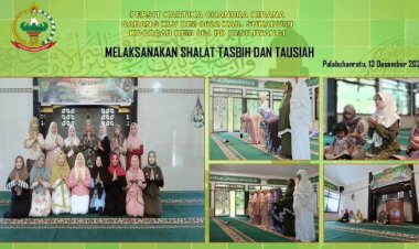 Persit Kartika Chandra Kirana Cabang XLV Dim 0622 Kabupaten Sukabumi Kegiatan Keagamaan di Masjid Sirojul Huda Makodim 0622 Kabupaten Sukabumi
