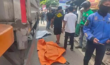 Kecelakaan Maut di Ciawi, Seorang Penumpang Sepeda Motor Tewas Terlindas Truk