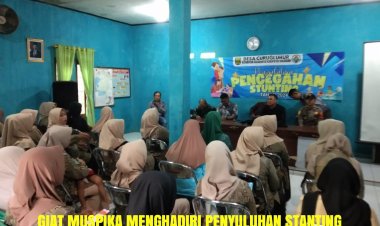 Koramil 2211/Sagaranten Hadiri Penyuluhan Stunting dan Siap Laksanakan Pengecekan Pascabencana
