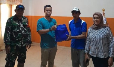 Koramil 2215/Ciemas Laksanakan Pendampingan Bansos dan Kegiatan Karya Bakti