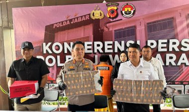 Ditreskrimsus Polda Jabar Ungkap Tindak pidana Korupsi dengan kerugian   negara sebesar Rp12,82 miliar.
