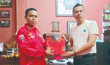 Jalin Silaturahmi, Ketum DPP PWDPI Kunjungi Kantor DPP ABR Indonesia