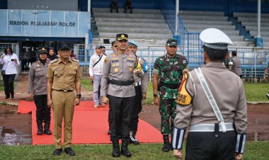 Apel Gelar Pasukan Operasi 'Lilin Lodaya 2024' untuk Pengamanan Nataru