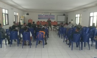 Kasatpol PP kabupaten Sukabumi Buka acara Bimbingan Teknis (Bimtek) untuk Para Kasi trantib SE kabupaten Sukabumi.