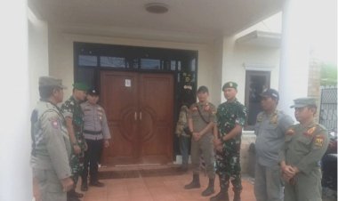 Babinsa Koramil 2208/Nyalindung Laksanakan Giat Bintahwil dalam Rangka Pengamanan Natal