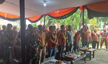 Babinsa Koramil 06-01/Bogor Tengah Hadiri Rapat Pemilihan Pengurus PAC PP Tahun 2025-2028