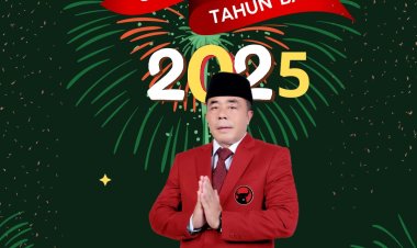 Poaji S.E., Anggota DPRD Kabupaten Sukabumi Fraksi PDIP, Sampaikan Ucapan Selamat Tahun Baru