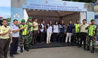 Babinsa Koramil 06-03/Bogor Timur Laksanakan Apel Bersama Dinas Kesehatan di Posko Terminal Baranangsiang