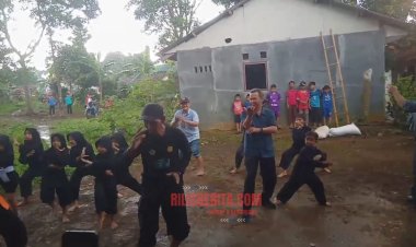 Lurah Rancamaya dan Kasi Ekbang Turut Serta dalam Pembukaan Gendang Pencak Rancamaya