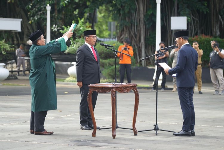 Pj Sekda Resmi Dilantik, Hery Ingatkan Pentingnya Peran Sekda