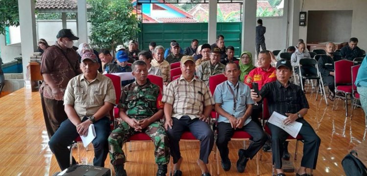 Babinsa Koramil 06-05/Bogor Utara Hadiri Musrenbang Tingkat Kelurahan Ciluar