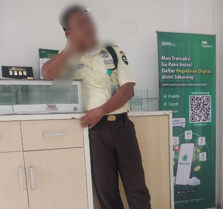 Pelayanan Keamanan PT Pegadaian Talang Bakung Dikeluhkan
