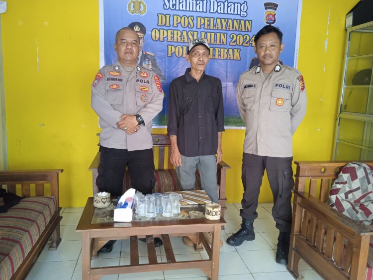 Kapolsek Wanasalam Gelar Pengamanan di Pospam Wisata Pantai Karang Seukeu