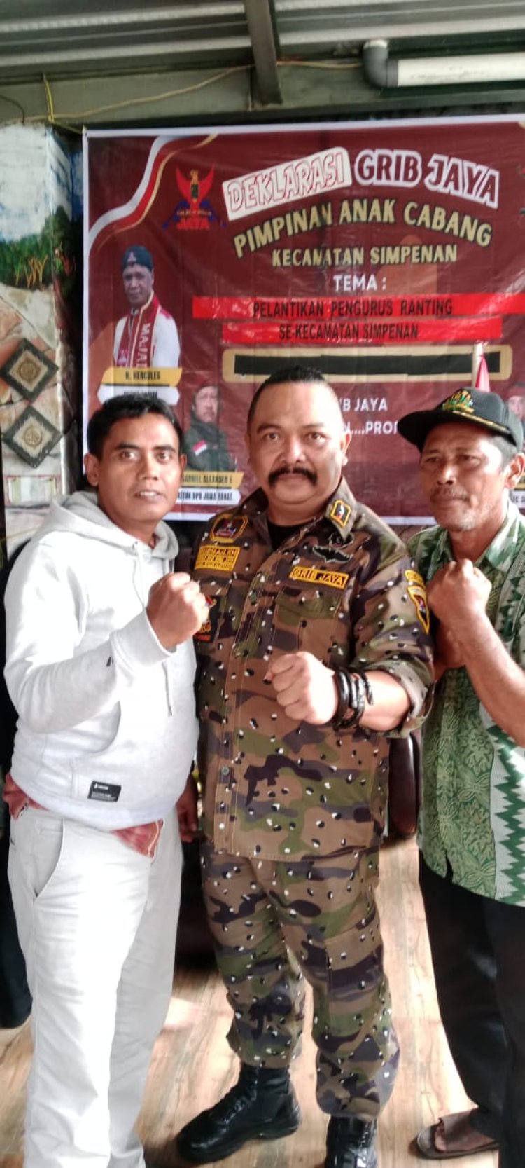 DPC GRIB JAYA DAN RANTING ADAKAN DEKLARASI PAC SE-KECAMATAN SIMPENAN