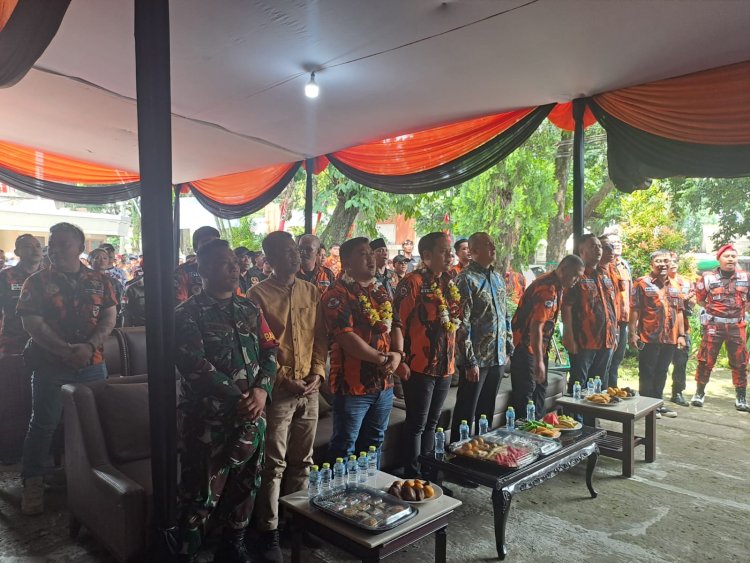 Babinsa Koramil 06-01/Bogor Tengah Hadiri Rapat Pemilihan Pengurus PAC PP Tahun 2025-2028