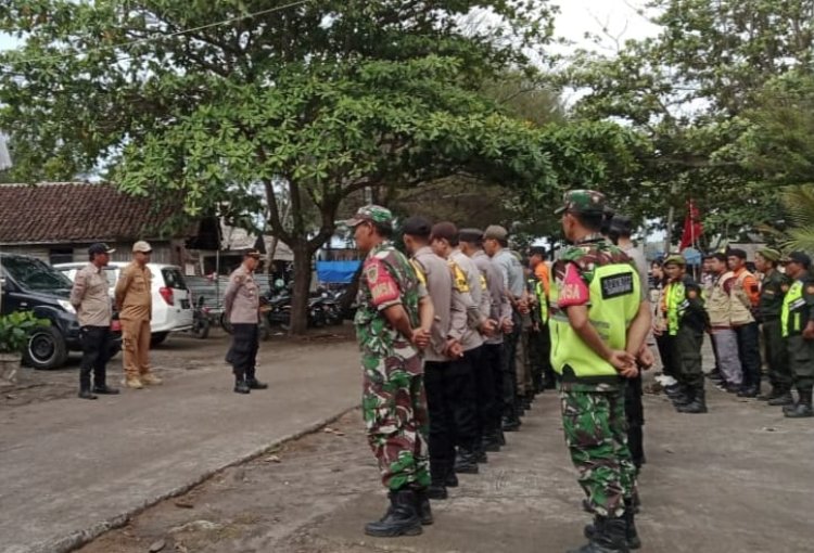 Personel Koramil 2212/Tegalbuleud Laksanakan Apel Siaga Pengamanan Nataru